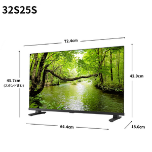 TVS REGZA 32S25S 液晶テレビ S25Sシリーズ 32S25S-イメージ3