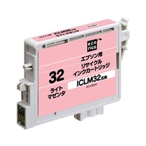 エコリカ リサイクルインクカートリッジ ライトマゼンタ ライトマゼンタ ECI-E32LM エコリカ リサイクルインクカートリッジ ライトマゼンタ ライトマゼンタ ECI-E32LM