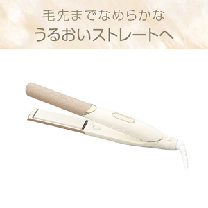 コイズミ マイナスイオンストレートアイロン サロンセンス アイボリー KHS-8770/C-イメージ12