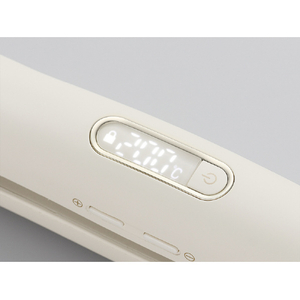 コイズミ マイナスイオンストレートアイロン サロンセンス アイボリー KHS-8770/C-イメージ3