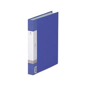 リヒトラブ リクエスト クリヤーブック B5タテ 40ポケット 青 1冊 F732156-G3208-8-イメージ1