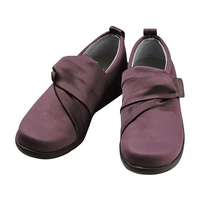 あゆみ エレガントマジック 両足 リハビリシューズ LL パープル FCF826X-25-5798-03