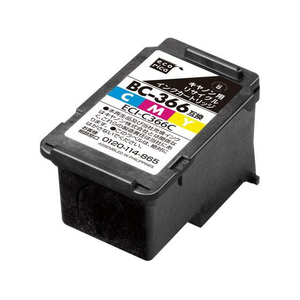 エコリカ キヤノン用 リサイクルインク 3色カラー FC175RL-ECI-C366C-イメージ1