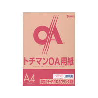 SAKAEテクニカルペーパー 厚口カラーPPC A4 レッド 100枚×5冊 FC88284-LPR-A4-R