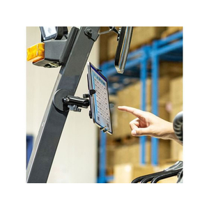 サンワサプライ マグネット取付け式タブレットホルダー 短アーム FCR5336-VEH-TBMG1-イメージ5