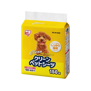 アイリスオーヤマ クリーンペットシーツ ワイド 150枚 ES-N150W FC735TA-ES-N150W-イメージ1