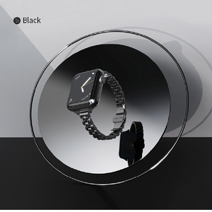 miak Apple Watch 42/41/40/38mm用JUBILEE METAL BAND ローズゴールド SJEMA-W3840RG-イメージ14