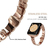 miak Apple Watch 42/41/40/38mm用JUBILEE METAL BAND ローズゴールド SJEMA-W3840RG-イメージ7