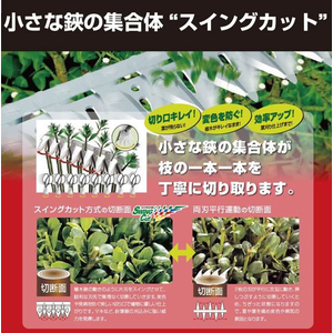 アルスコーポレーション ハイパワー造園バリカンカルゼコンパクト FCB466J-DKC-0025-R-イメージ7