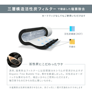 Noend 三層構造活性炭フィルター Activated Carbon Cartridges NB-SH-001-F-イメージ8