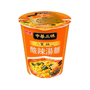 明星食品 中華三昧 タテ型 榮林 酸辣湯麺 FC783RV-イメージ1