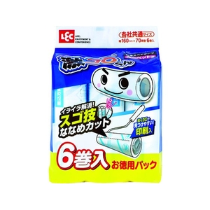 レック LEC/激コロスゴ技カット70周スペア 6巻入り S-821 FCB657U-8364668-イメージ1