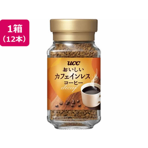 UCC おいしいカフェインレスコーヒー 瓶45g 12本 FCT9234-イメージ1