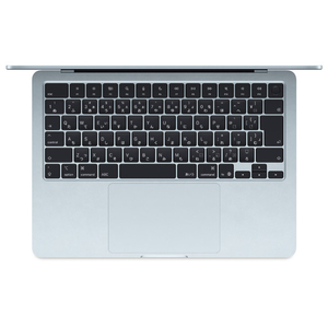 Apple 13インチMacBook Air： 10コアCPUと8コアGPUを搭載したApple M4チップ, 16GB, 256GB SSD - スカイブルー 16GB, 256GB SSD スカイブルー MC6T4J/A-イメージ2