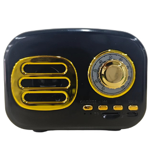 KAY BRIGHT FT-BT04-BK レトロFM・BTスピーカー ブラック|エディオン