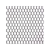 DAIDOHANT ビニール亀甲金網 線径0.85x目10mm 幅450mm x FC408VF-2250620