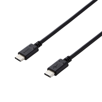 エレコム USB2．0ケーブル(C-C、PD対応) 2．0m ブラック MPA-CC20PNBK