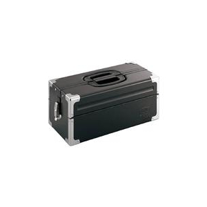 ＴＯＮＥ ツールケース（メタル）　V形2段式　マットブラック BX322BK-イメージ1
