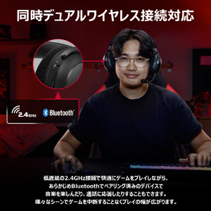 HyperX HyperX Cloud Alpha 2 ワイヤレスゲーミングヘッドセット HXR-AJ5C7AA-イメージ8