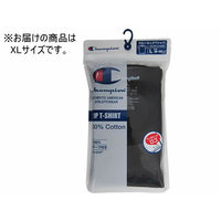 ミタニコーポレーション CM1EP201S クルーネックTシャツ ブラック XL FC387RA-165238