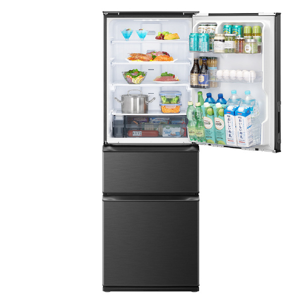 シャープ 374L 3ドア冷蔵庫 どっちもドア冷凍冷蔵庫 マットオフホワイト SJPW37KW 374L 冷凍室