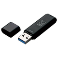エレコム キャップ式USB3．1 Gen1メモリ(32GB) オリジナル ブラック MF-TKU3032GBK