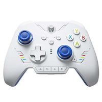 BIGBIGWON ワイヤレス&有線ゲーミングコントローラー ブルー RAINBOW 2 SE BLUE