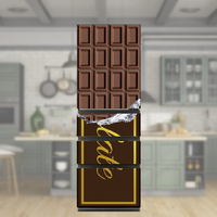 e angle ドレスアップマグネットシート チョコレート ANG-MG-AQRV43E6DS-7CHO