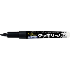 マグエックス 直液式ホワイトボードマーカー クッキリーノ 黒 FCE837Y-MBM-15K-イメージ2