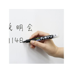 マグエックス 直液式ホワイトボードマーカー クッキリーノ 黒 FCE837Y-MBM-15K-イメージ7