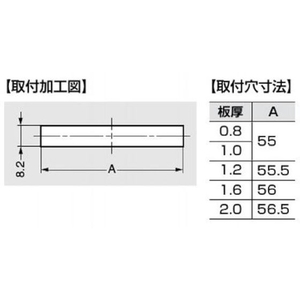 スガツネ工業 (140050293)MC-FS10Wマグネットキャッチ FC285FP-1324132-イメージ4