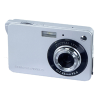 ASAGAO 高解像度デジタルカメラ ASCD3 シルバー ASCD3-S