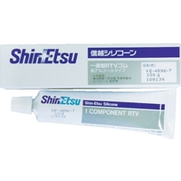 信越化学工業 信越/シーリング 低分子シロキサン低減タイプ 330ml 透明 中粘度タイプカートリッジタイプ透明330ml FC012FK-4921283