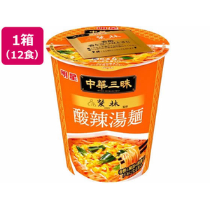 明星食品 中華三昧 タテ型 榮林 酸辣湯麺 12個 FC784RV-イメージ1