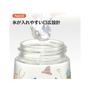 スケーター ワンプッシュストローボトル 480ml ハッピー&スマイル FC309RW-PDSH5-イメージ9