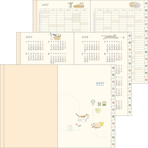 デザインフィル ポケットダイアリー B6 ネコ柄 FCJ022U-22449006-イメージ6