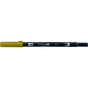 トンボ鉛筆 デュアルブラッシュペン ABT Yellow Gold F039916-AB-T026-イメージ1