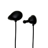 クオリティトラストジャパン Type-C 有線イヤカフステレオイヤホン 1.2m ブラック QTC-0802BK