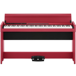 コルグ 電子ピアノ 【ヘッドホン付き】 KORG Digital Piano C1 Air レッド C1 AIR-RD-イメージ2