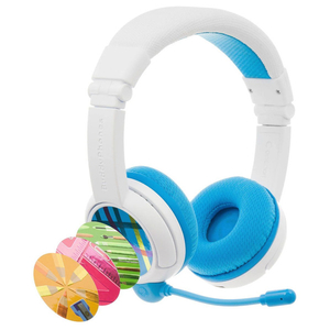 Onanoff 子供用ヘッドホン BuddyPhones School+Wireless ブルー BT-BP-SCHOOLP-BLUE-イメージ1