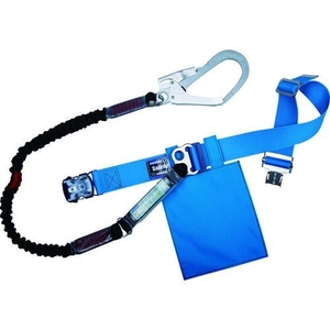 藤井電工 ツヨロン/胴ベルト型墜落制止用器具 ノビロン 軽量ワンタッチ型 青 M FC394FC-1635105-イメージ1