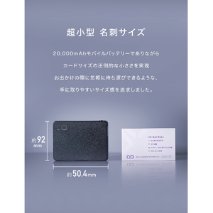 CIO モバイルバッテリー SMARTCOBY TRIO 20000mAh ブラック CIO-MB67W2C1A-20000-BK-イメージ2