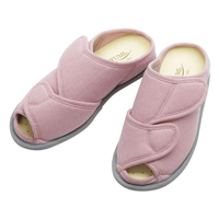 あゆみ オープンフィット リハビリシューズ ピンク L FCF829X-25-2783-0104