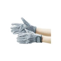 トラスコ中山 TRUSCO　オイル加工革手袋　マジック式　フリーサイズ TYK-717PW