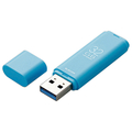 エレコム キャップ式USB3．1 Gen1メモリ(32GB) オリジナル ブルー MF-TKU3032GBU