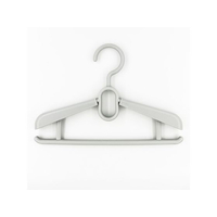 シンコハンガー モノクローゼット ジュニアスライドハンガー 2本組 グレー FC734MX