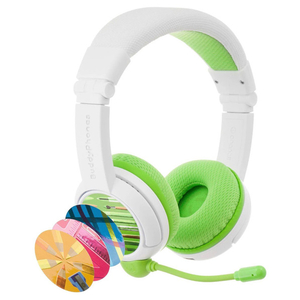 Onanoff 子供用ヘッドフォン BuddyPhones School+Wireless グリーン BT-BP-SCHOOLP-GREEN Onanoff 子供用ヘッドフォン BuddyPhones School+Wireless グリーン BT-BP-SCHOOLP-GREEN