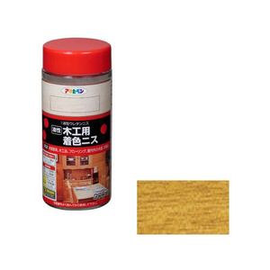 アサヒペン 木工用着色ニス 300ml 透明(クリヤ) FC104NV-イメージ1
