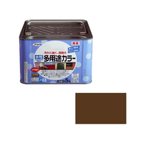 アサヒペン 水性多用途カラー 5L ブラウン FC630PM