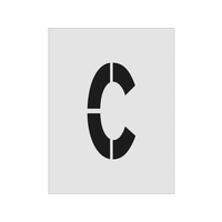 アイマーク ステンシル C 文字サイズ250×125mm FC806JD-8186150